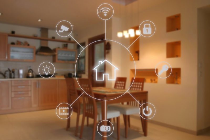 Touchless Wave Switches for Commercial Properties: Why It’s Worth It. Smart home software application internet technology.
